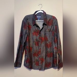 Mens long sleeve dress shirt